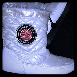 Madden Girl faux fur boots